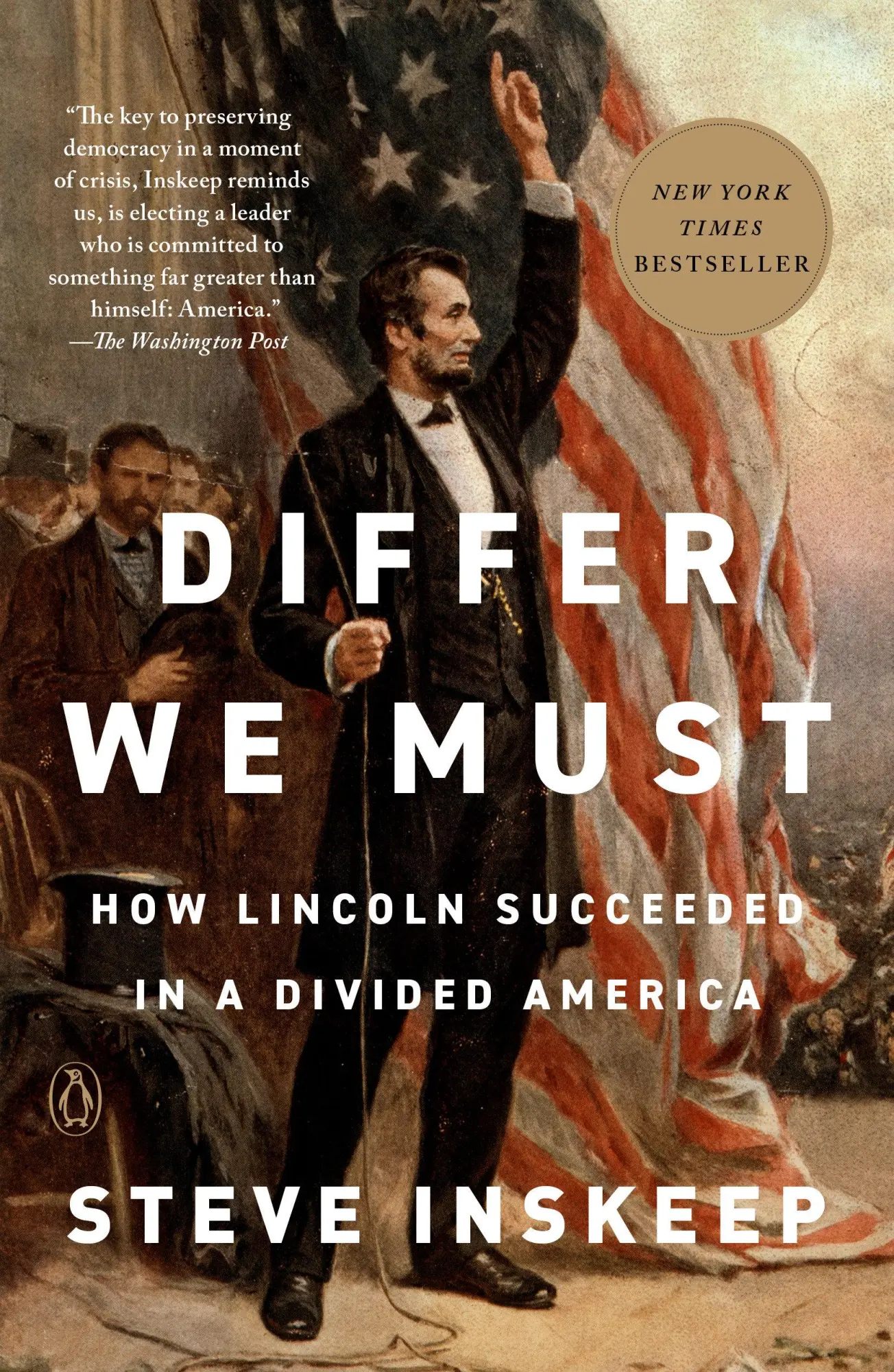Cover: 9780593297889 | Differ We Must | How Lincoln Succeeded in a Divided America | Inskeep