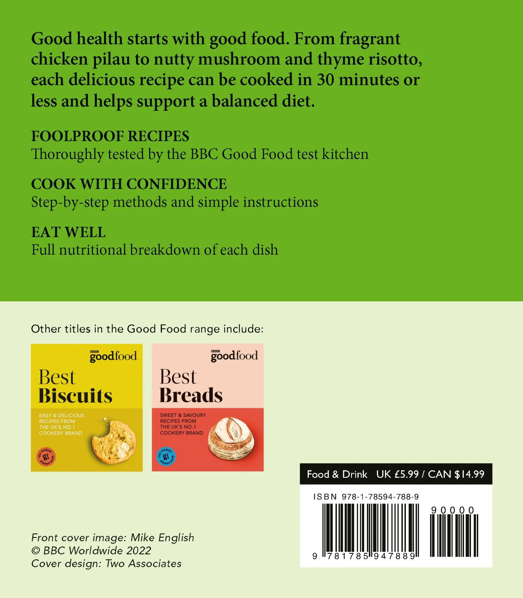 Rückseite: 9781785947889 | Good Food: Quick &amp; Healthy | Good Food | Taschenbuch | Englisch | 2022