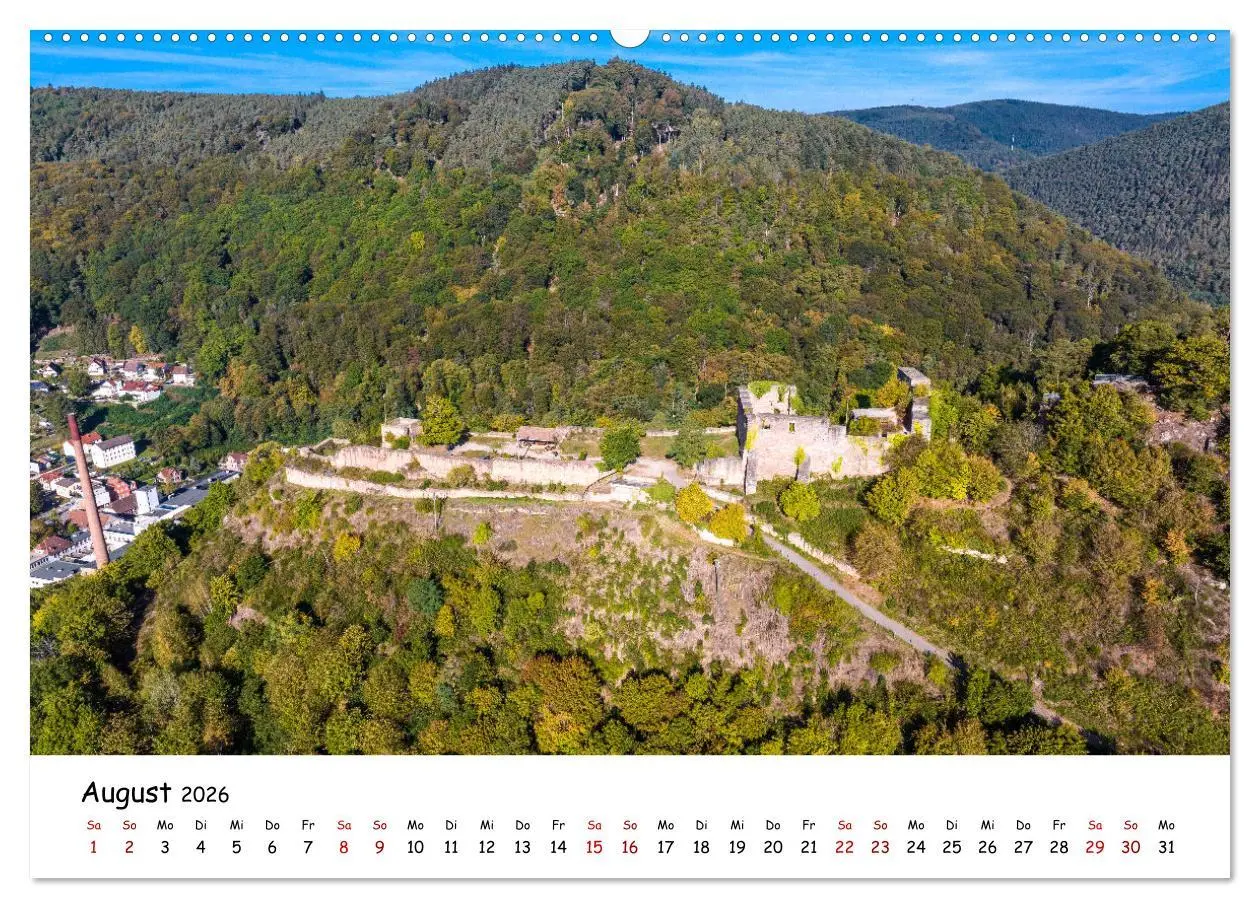 Bild: 9783457297889 | Pfälzer Burgen (hochwertiger Premium Wandkalender 2026 DIN A2...
