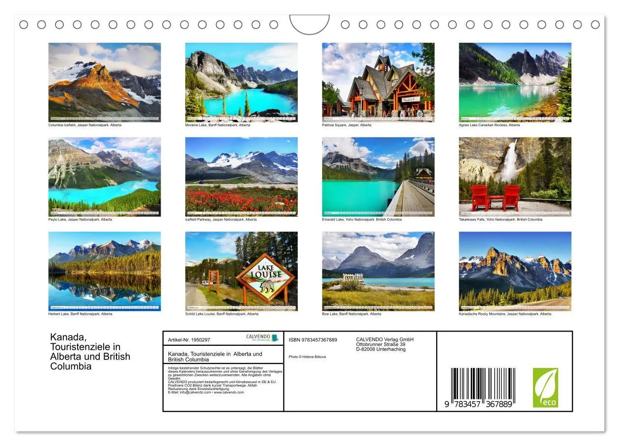 Bild: 9783457367889 | Kanada, Touristenziele in Alberta und British Columbia...