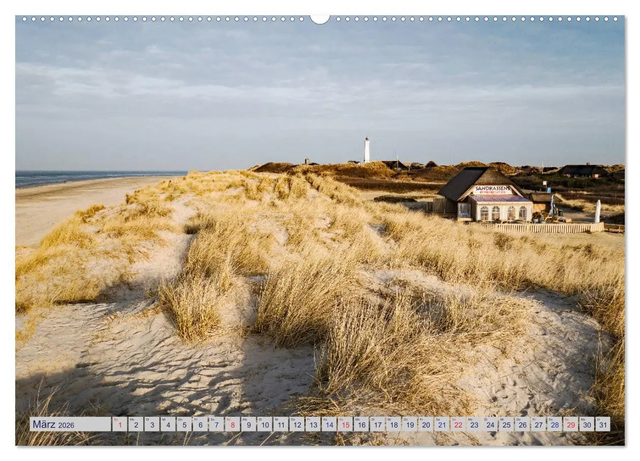 Bild: 9783457817889 | Blavand und die Westküste (Wandkalender 2026 DIN A2 quer), CALVENDO...