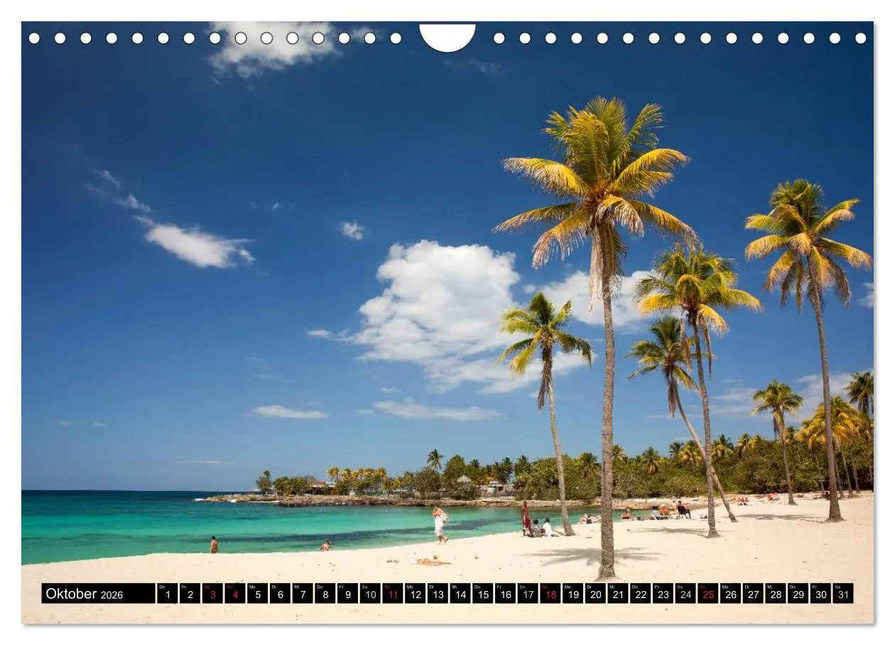 Bild: 9783516147889 | Cuba (Wandkalender 2026 DIN A4 quer), CALVENDO Monatskalender | 2026