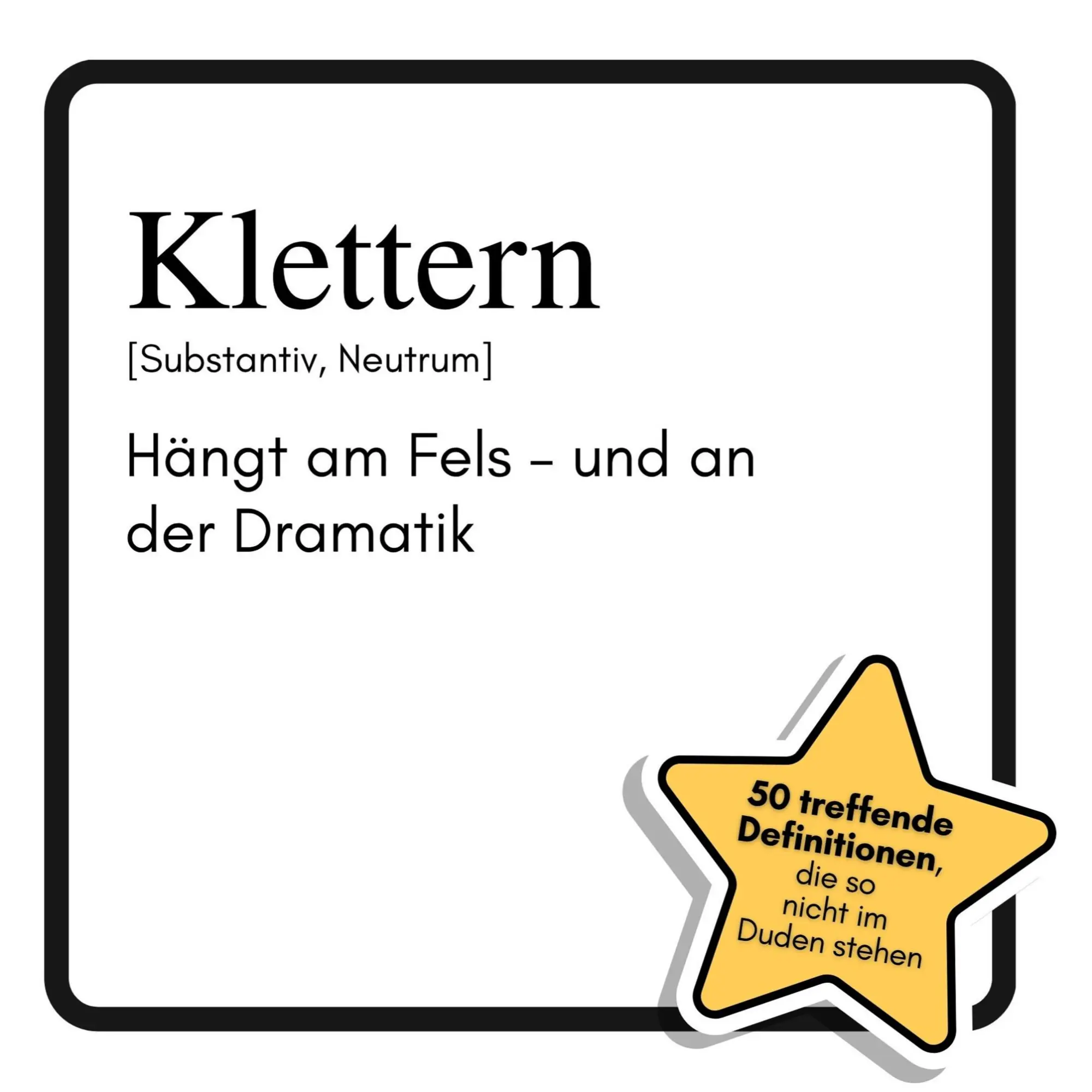 Cover: 9783759177889 | Klettern | Hängt am Fels - und an der Dramatik | Julia Keller | Buch
