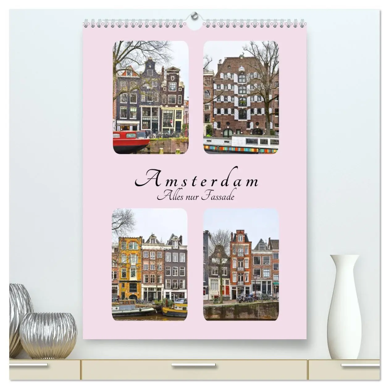 Cover: 9783516377989 | Amsterdam - Alles nur Fassade (hochwertiger Premium Wandkalender...