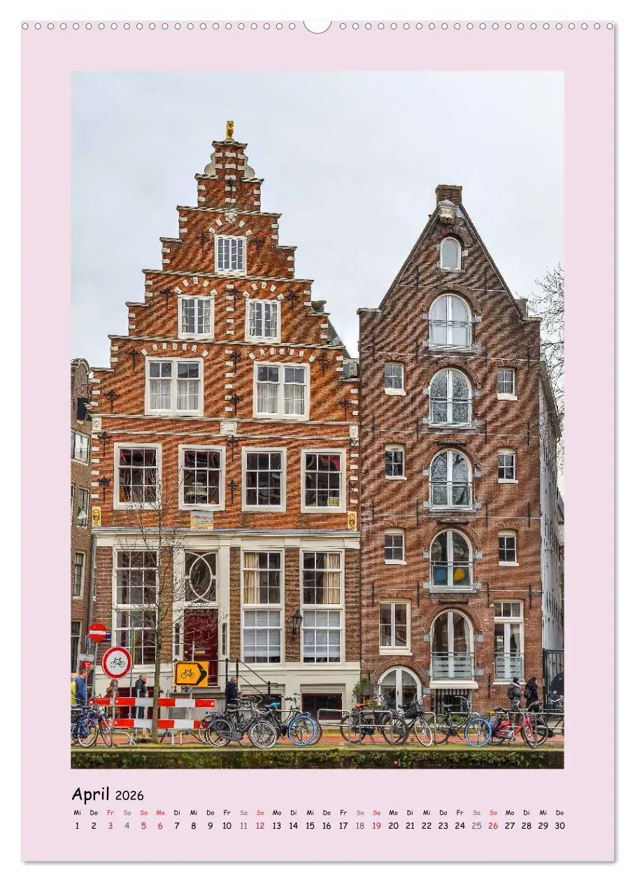Bild: 9783516377989 | Amsterdam - Alles nur Fassade (hochwertiger Premium Wandkalender...