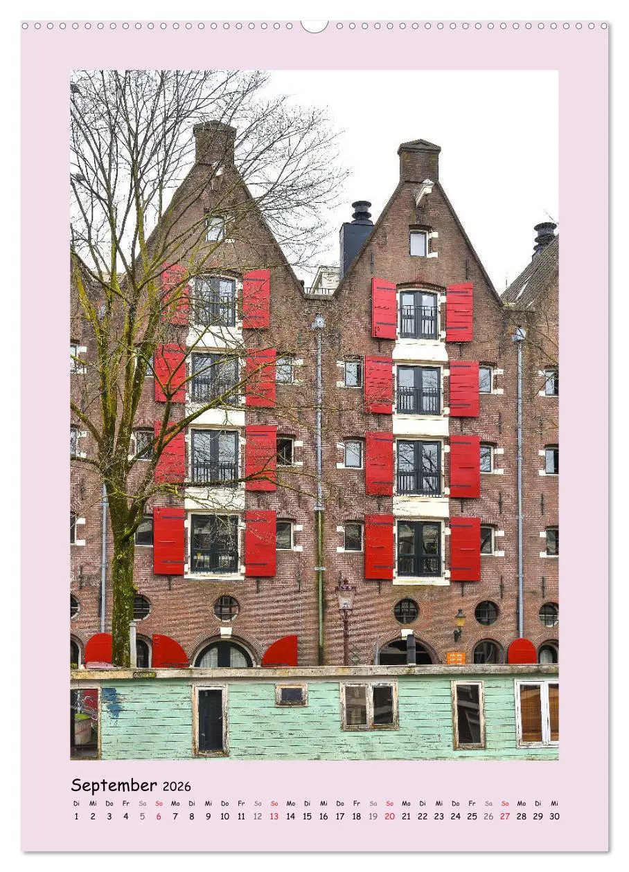 Bild: 9783516377989 | Amsterdam - Alles nur Fassade (hochwertiger Premium Wandkalender...