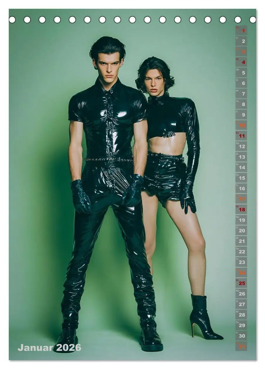 Bild: 9783516687989 | Männer und Eleganz - The Green Box (Tischkalender 2026 DIN A5...