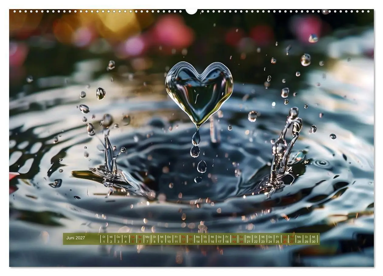 Bild: 9783569087989 | Mit dem Herzen der Natur (hochwertiger Premium Wandkalender 2027...