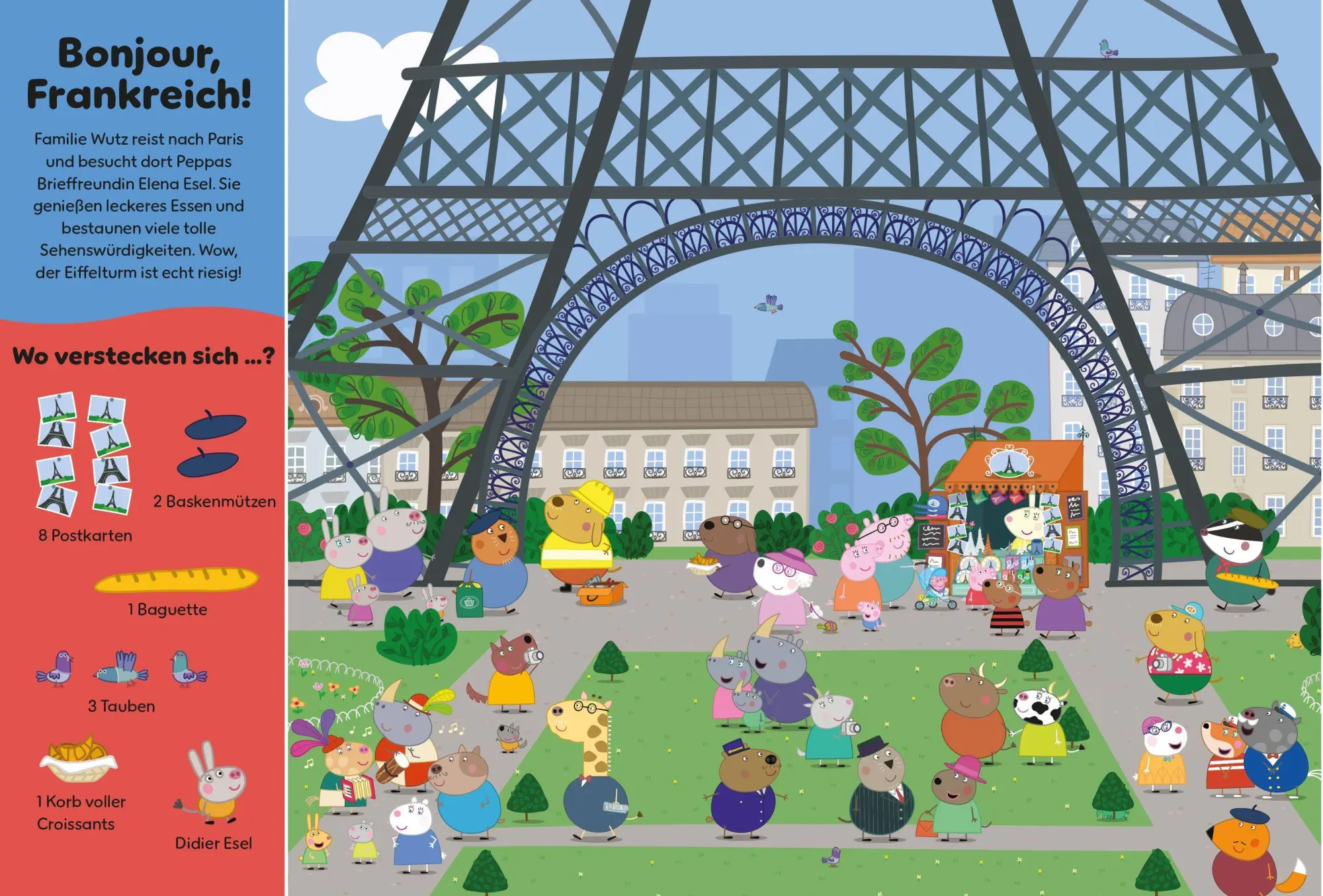 Bild: 9783833247989 | Peppa Pig: Wo ist Peppa? Mein Urlaubs-Wimmelbuch | Wimmelbuch | Panini