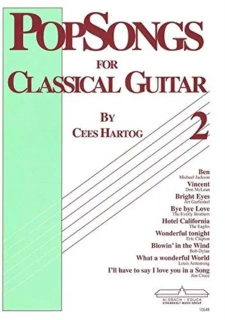 Cover: 9789043147989 | Popsongs for Classical Guitar 2 | Cees Hartog | Taschenbuch | Buch