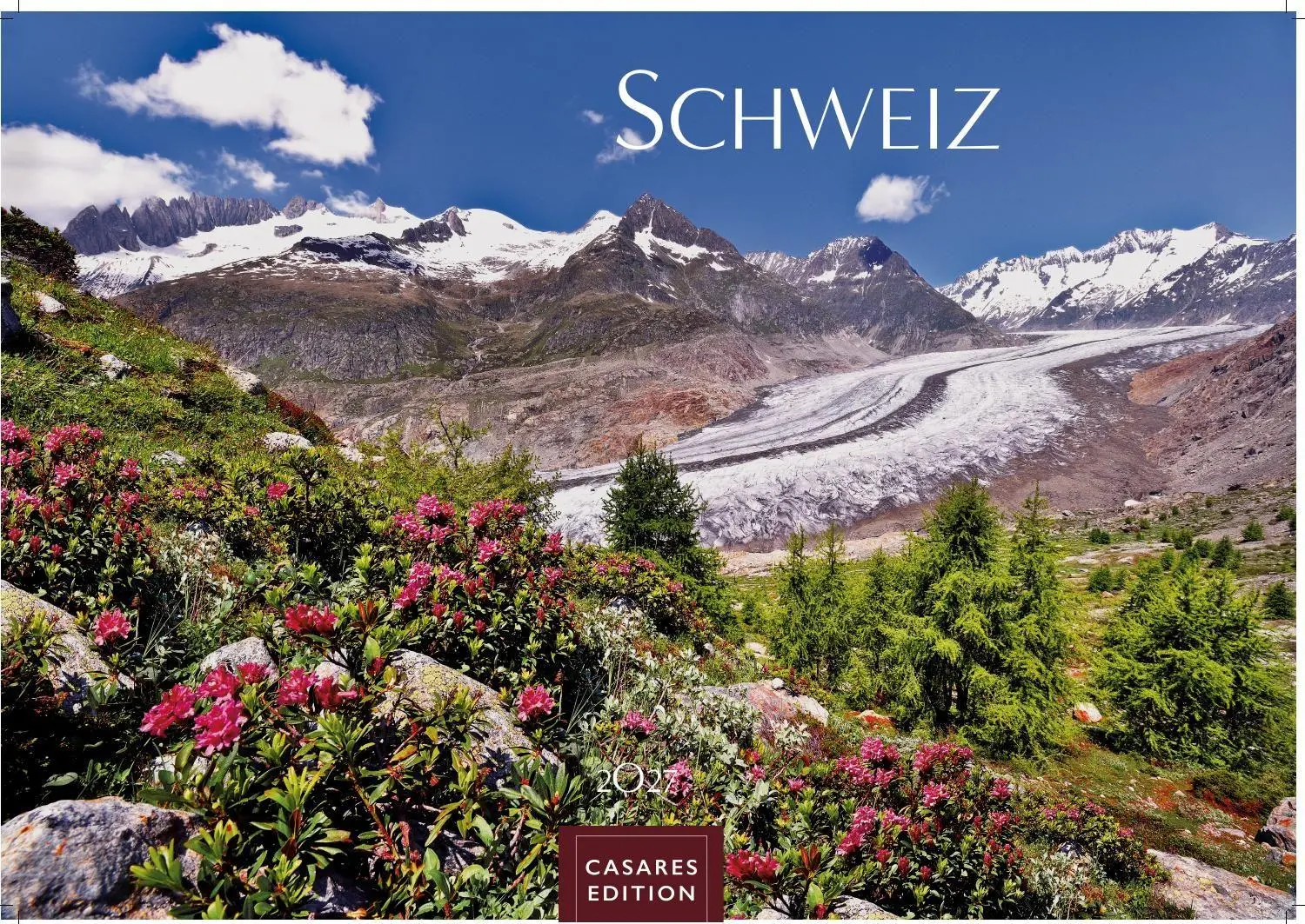 Cover: 9781835248089 | Schweiz Kalender 2027 - Wandkalender Fotokalender Alpenländer...
