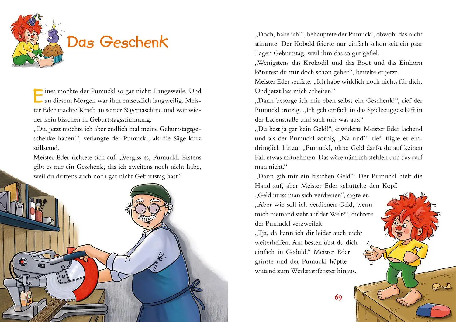Bild: 9783440178089 | Pumuckl. Geburtstags-Geschichten | Ellis Kaut | Buch | 152 S. | 2023