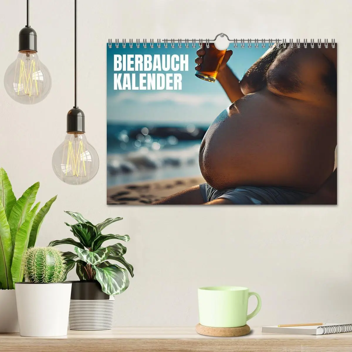 Bild: 9783594248089 | Lustige Kalender Männer mit Bierbäuchen - Bierbauch Kalender...