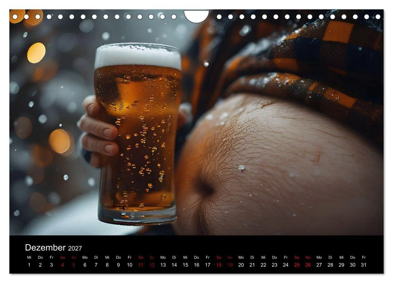 Bild: 9783594248089 | Lustige Kalender Männer mit Bierbäuchen - Bierbauch Kalender...