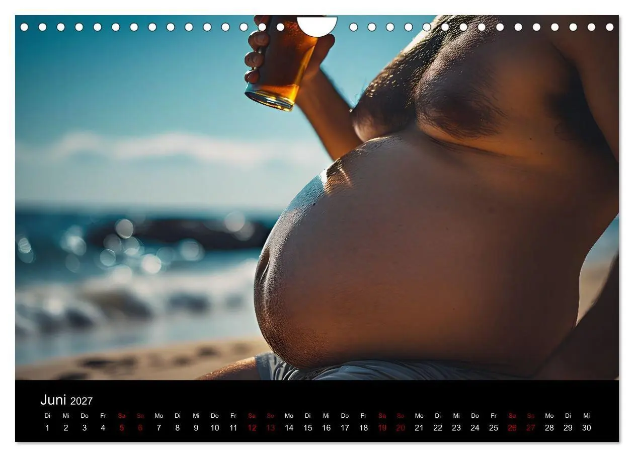 Bild: 9783594248089 | Lustige Kalender Männer mit Bierbäuchen - Bierbauch Kalender...