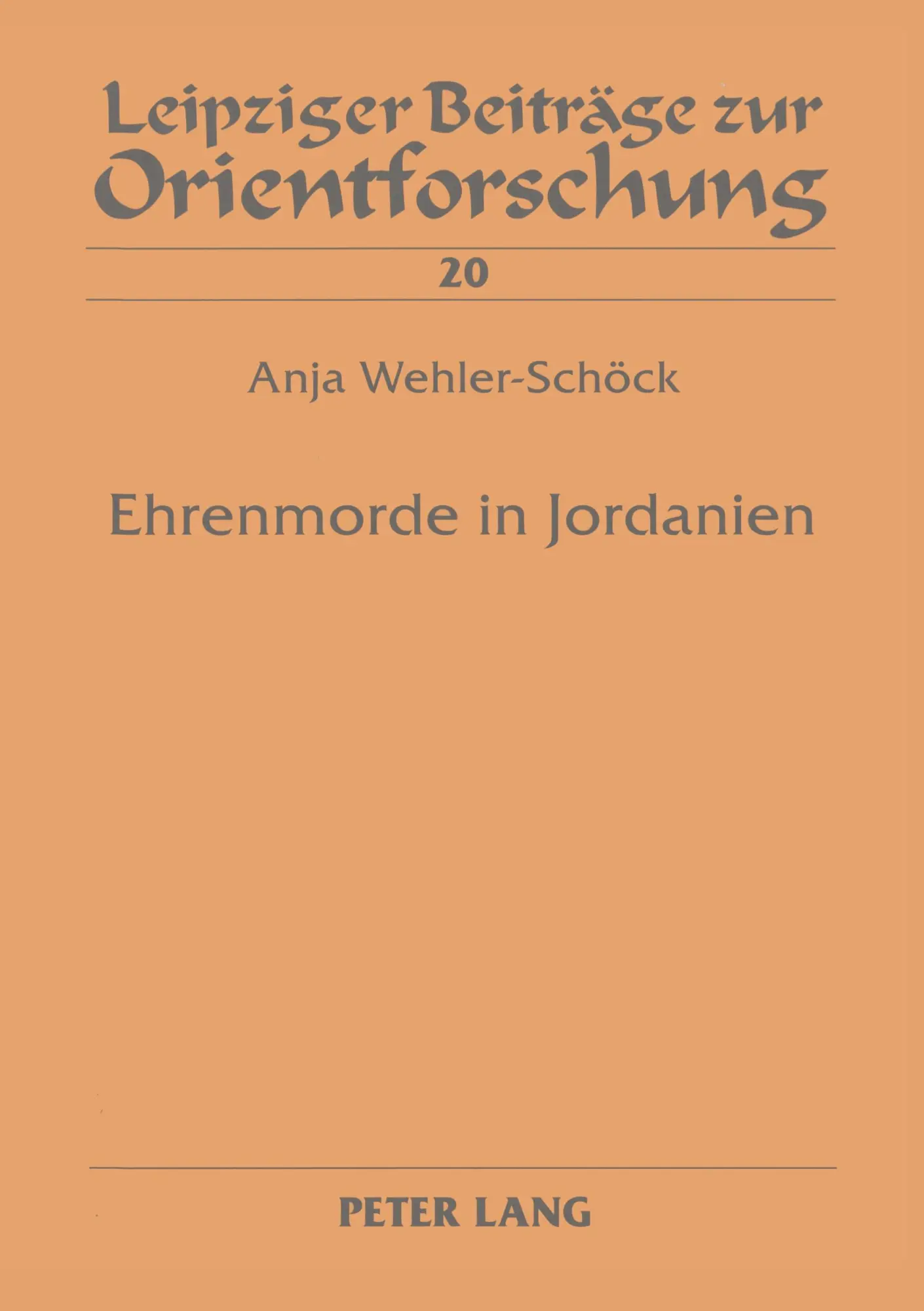 Ehrenmorde in Jordanien