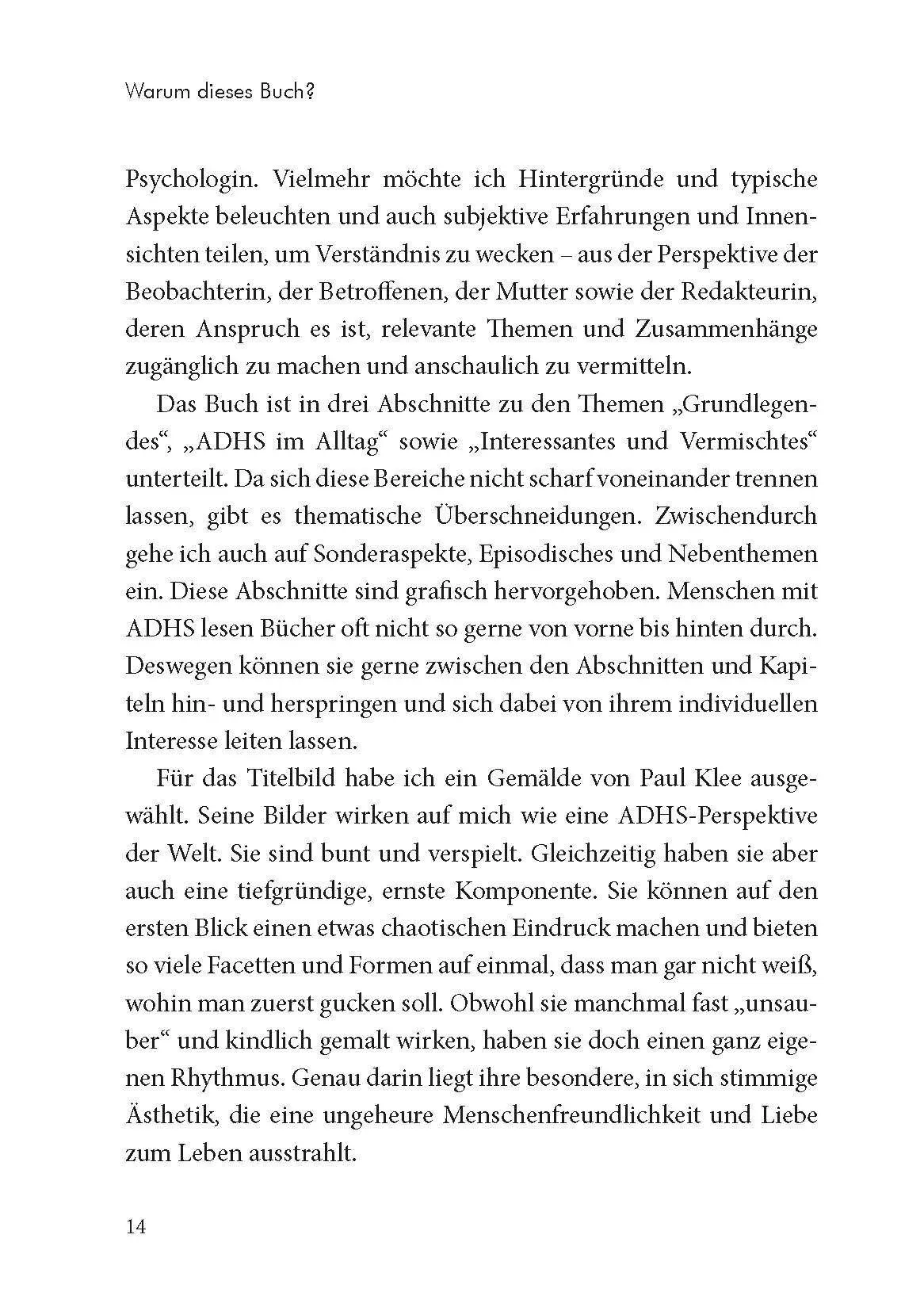 Bild: 9783863218089 | ADHS zum Anfassen | Franziska Mosthaf | Taschenbuch | 233 S. | Deutsch