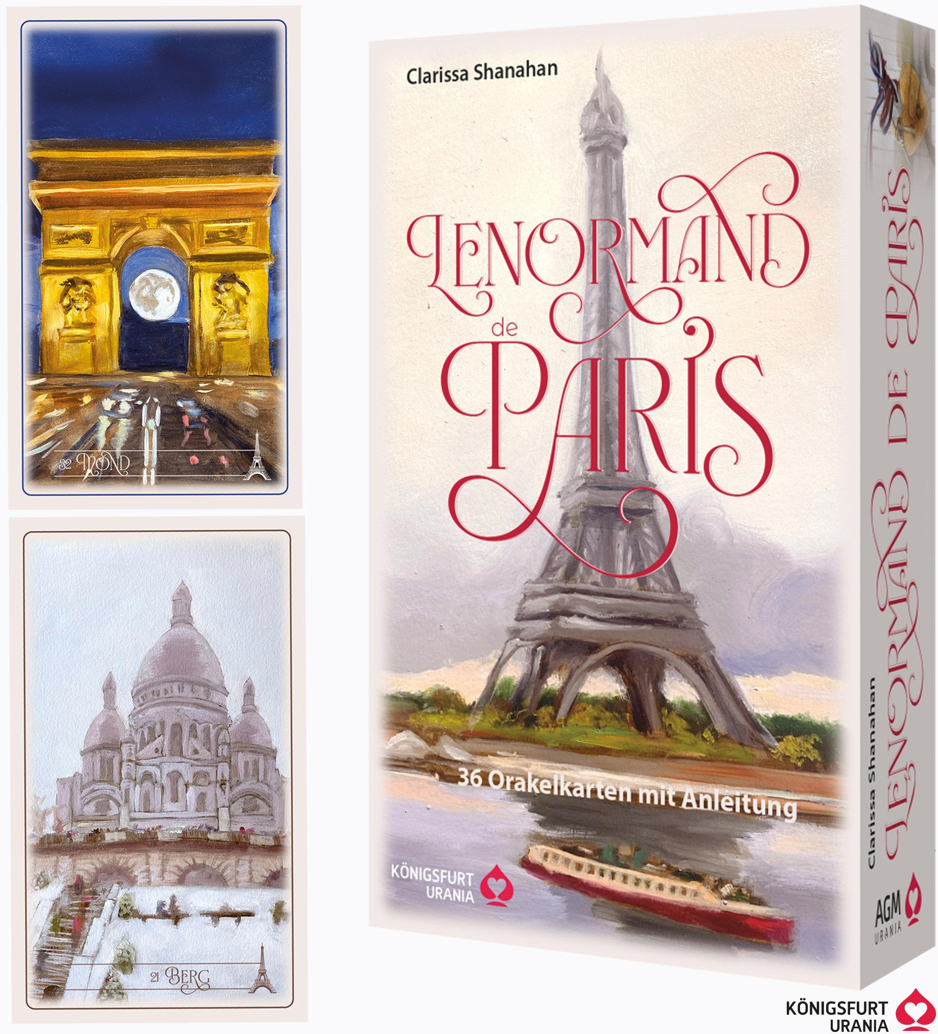 Cover: 9783868268089 | Lenormand de Paris - Eine Reise durch das historische Paris | Shanahan
