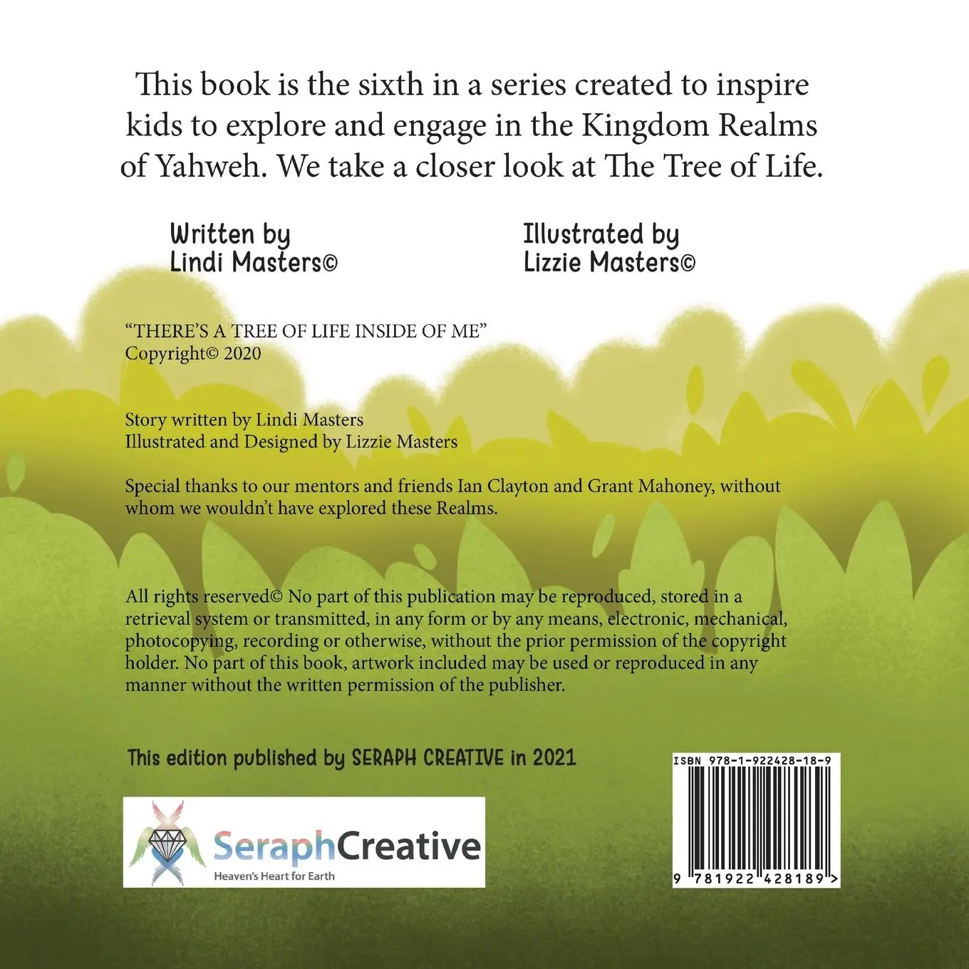 Rückseite: 9781922428189 | There's a tree of life inside of me | Lindi Masters | Taschenbuch