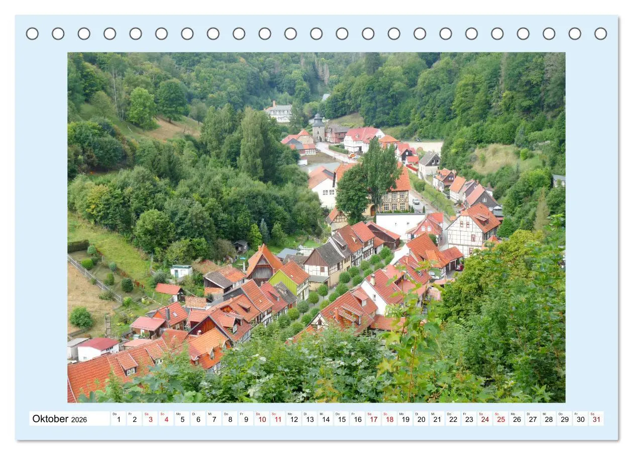 Bild: 9783457618189 | Stolberg im Harz - Deutschlands schönstes Dorf (Tischkalender 2026...