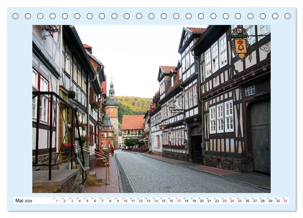 Bild: 9783457618189 | Stolberg im Harz - Deutschlands schönstes Dorf (Tischkalender 2026...