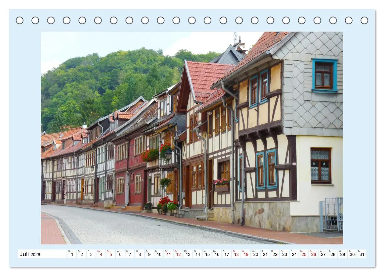 Bild: 9783457618189 | Stolberg im Harz - Deutschlands schönstes Dorf (Tischkalender 2026...