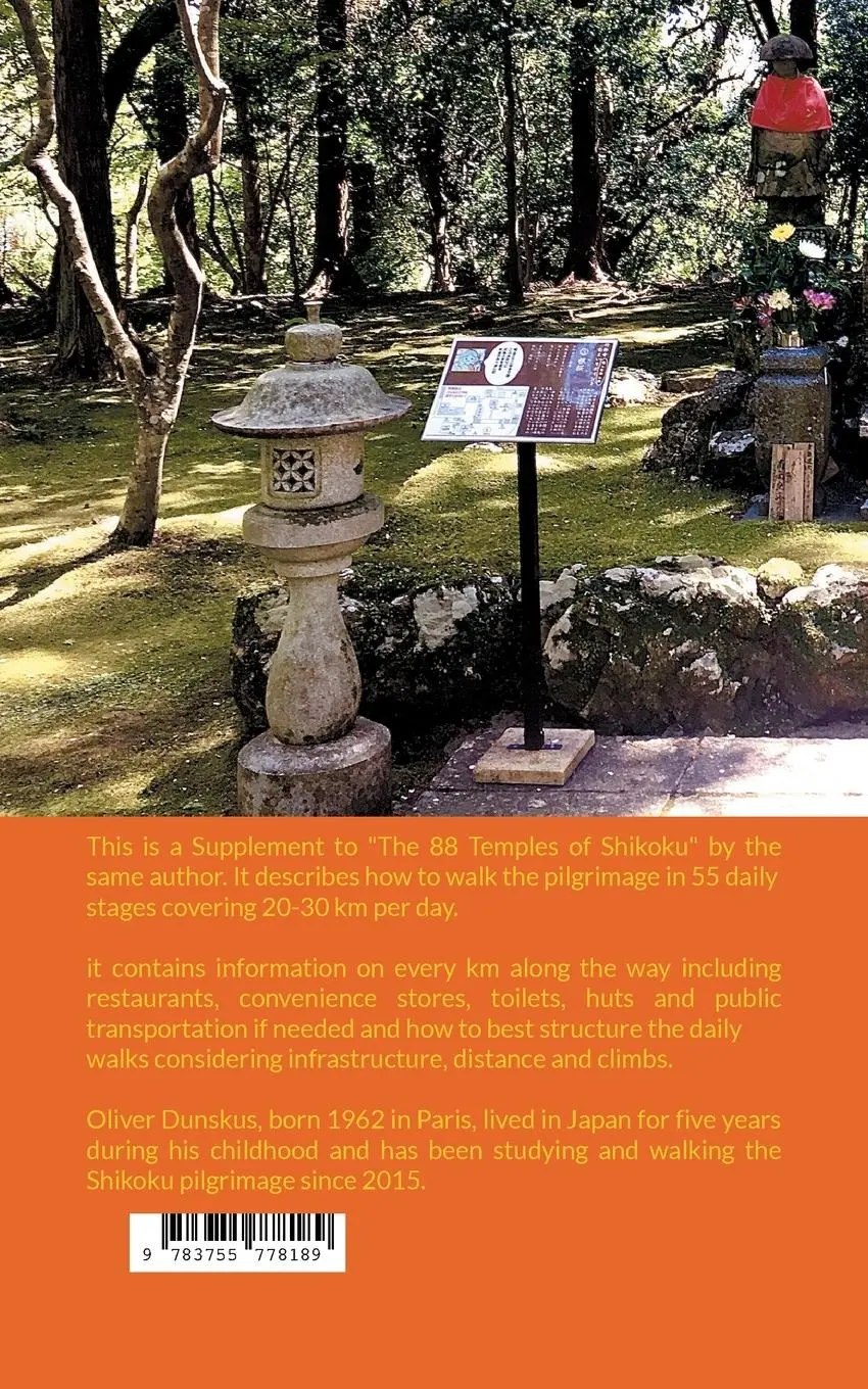 Rückseite: 9783755778189 | 88 Temples in 55 Days | A Supplement to the 88 Temples of Shikoku