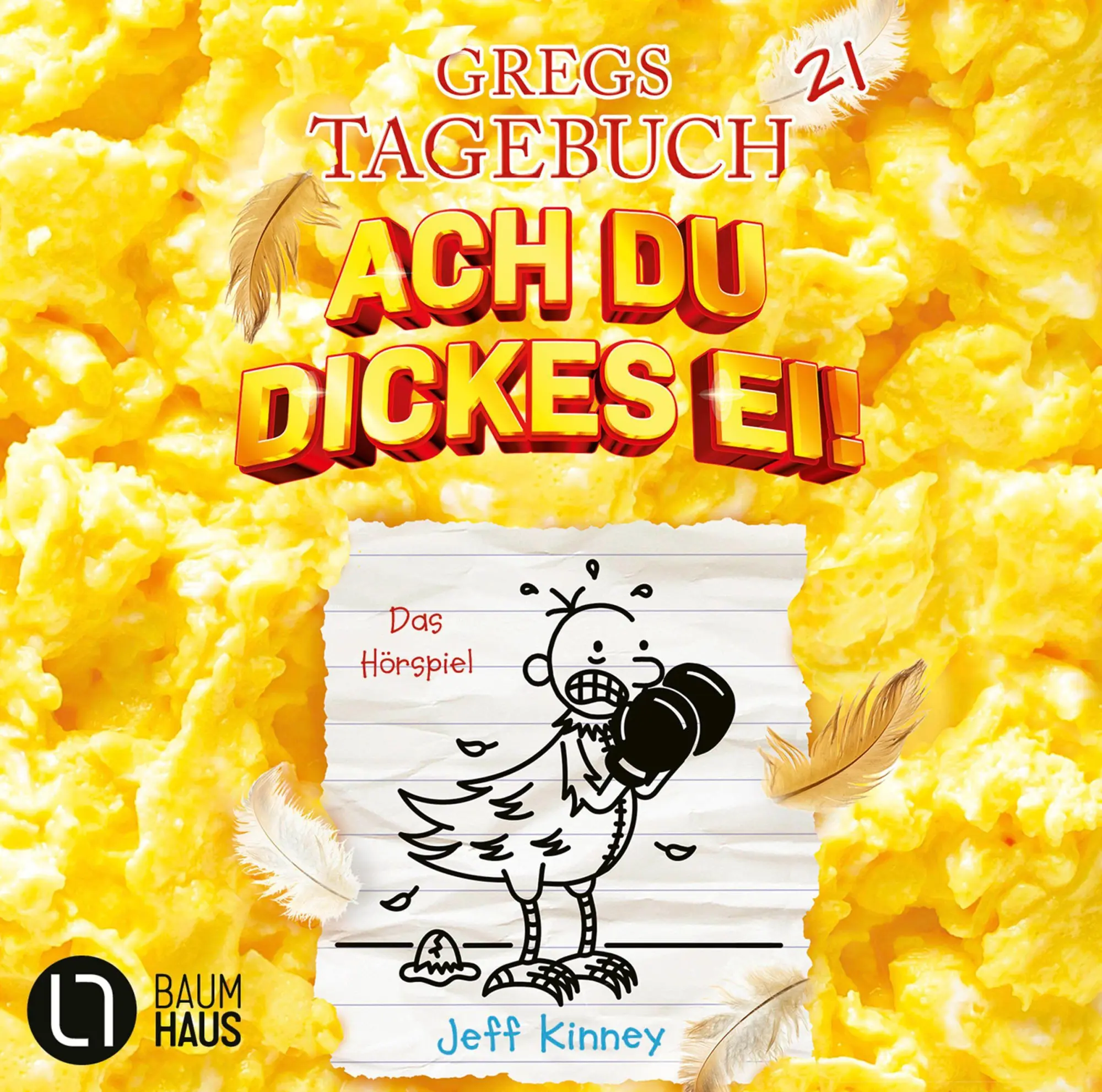 Cover: 9783785788189 | Gregs Tagebuch 21 - Ach du dickes Ei! | . Hörspiel. | Jeff Kinney | CD