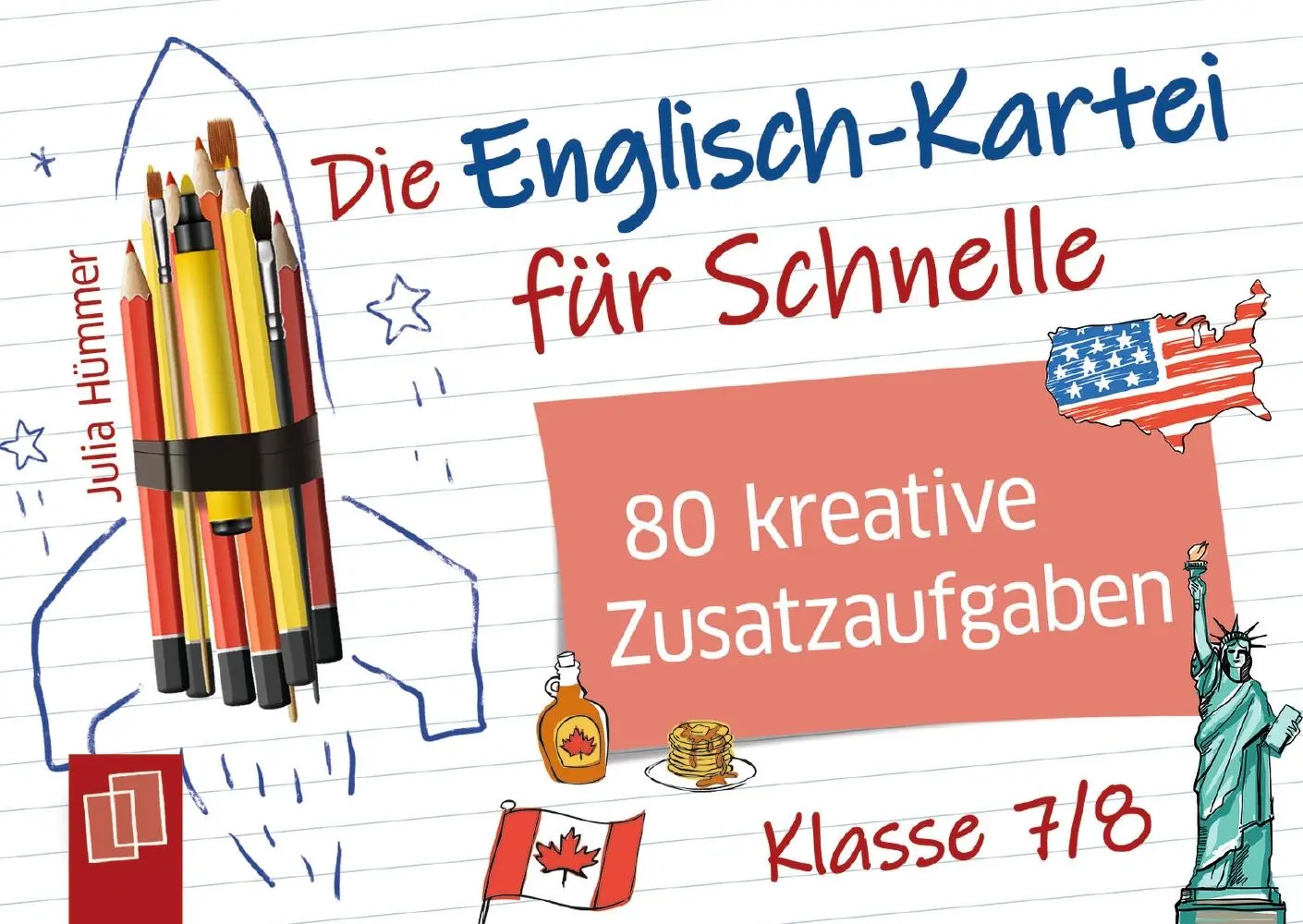Cover: 9783834668189 | Die Englisch-Kartei für Schnelle - Klasse 7/8 | Julia Hümmer | Box