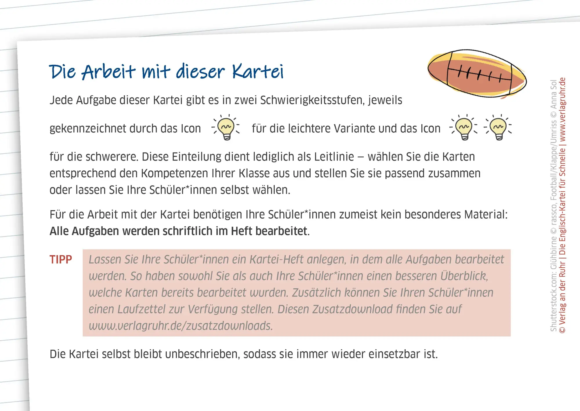 Bild: 9783834668189 | Die Englisch-Kartei für Schnelle - Klasse 7/8 | Julia Hümmer | Box