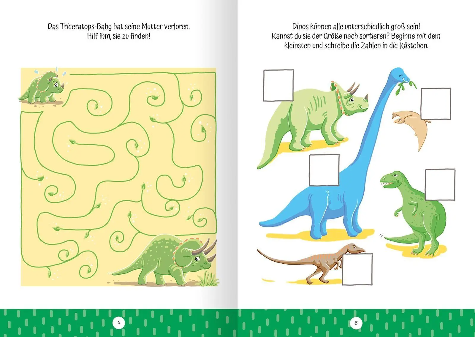 Bild: 9783845868189 | Ruckzuck weggewischt! Dinosaurier | Rätseln mit abwischbarem Stift