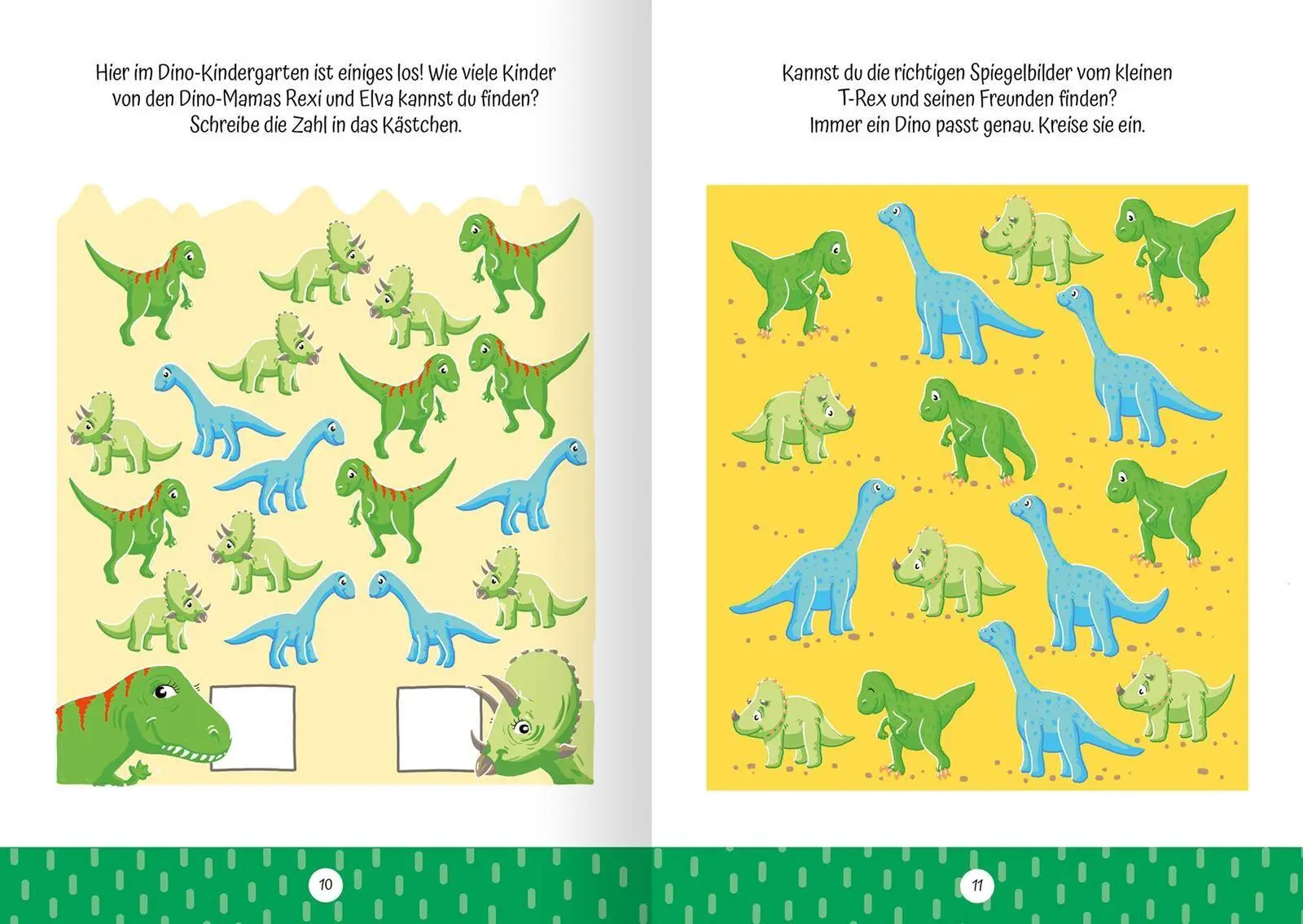 Bild: 9783845868189 | Ruckzuck weggewischt! Dinosaurier | Rätseln mit abwischbarem Stift