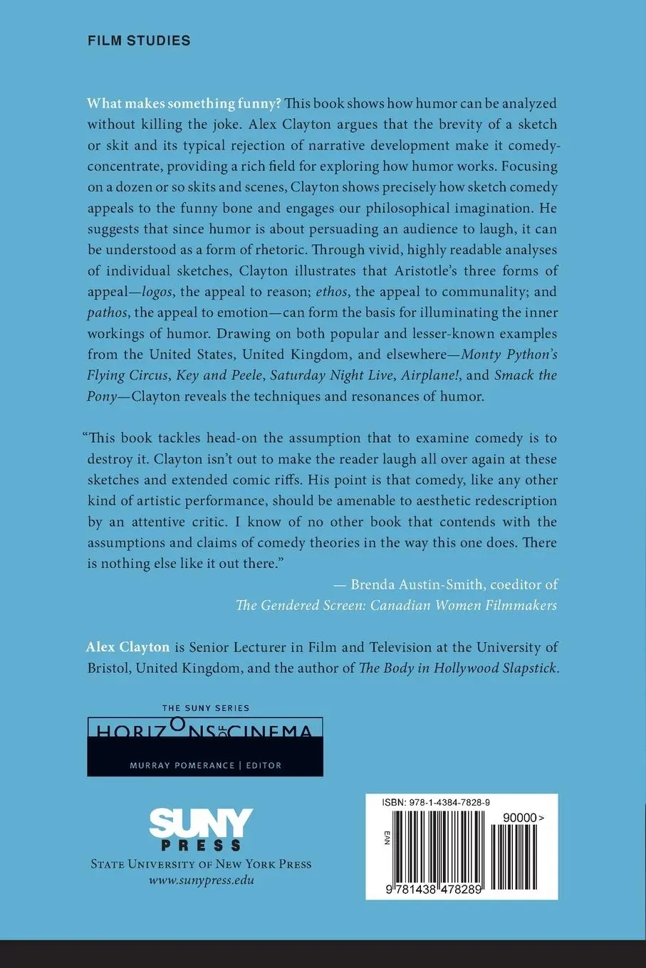 Rückseite: 9781438478289 | Funny How? | Sketch Comedy and the Art of Humor | Alex Clayton | Buch