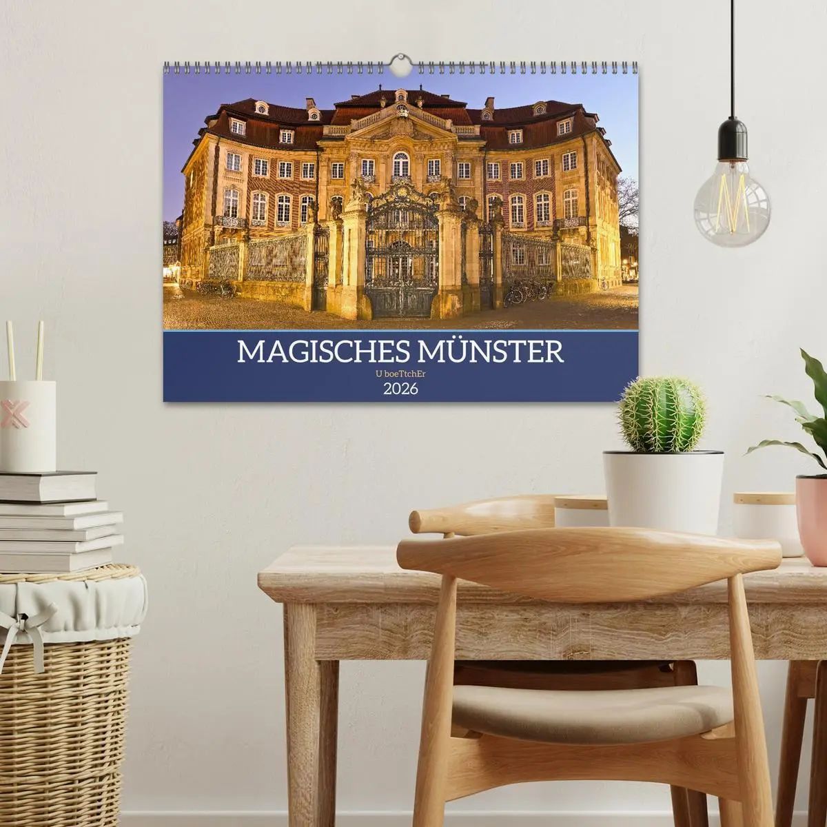 Bild: 9783516628289 | Magisches Münster (Wandkalender 2026 DIN A3 quer), CALVENDO...