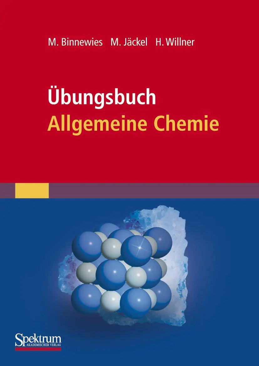 Cover: 9783827418289 | Übungsbuch Allgemeine Chemie | Michael Binnewies (u. a.) | Taschenbuch