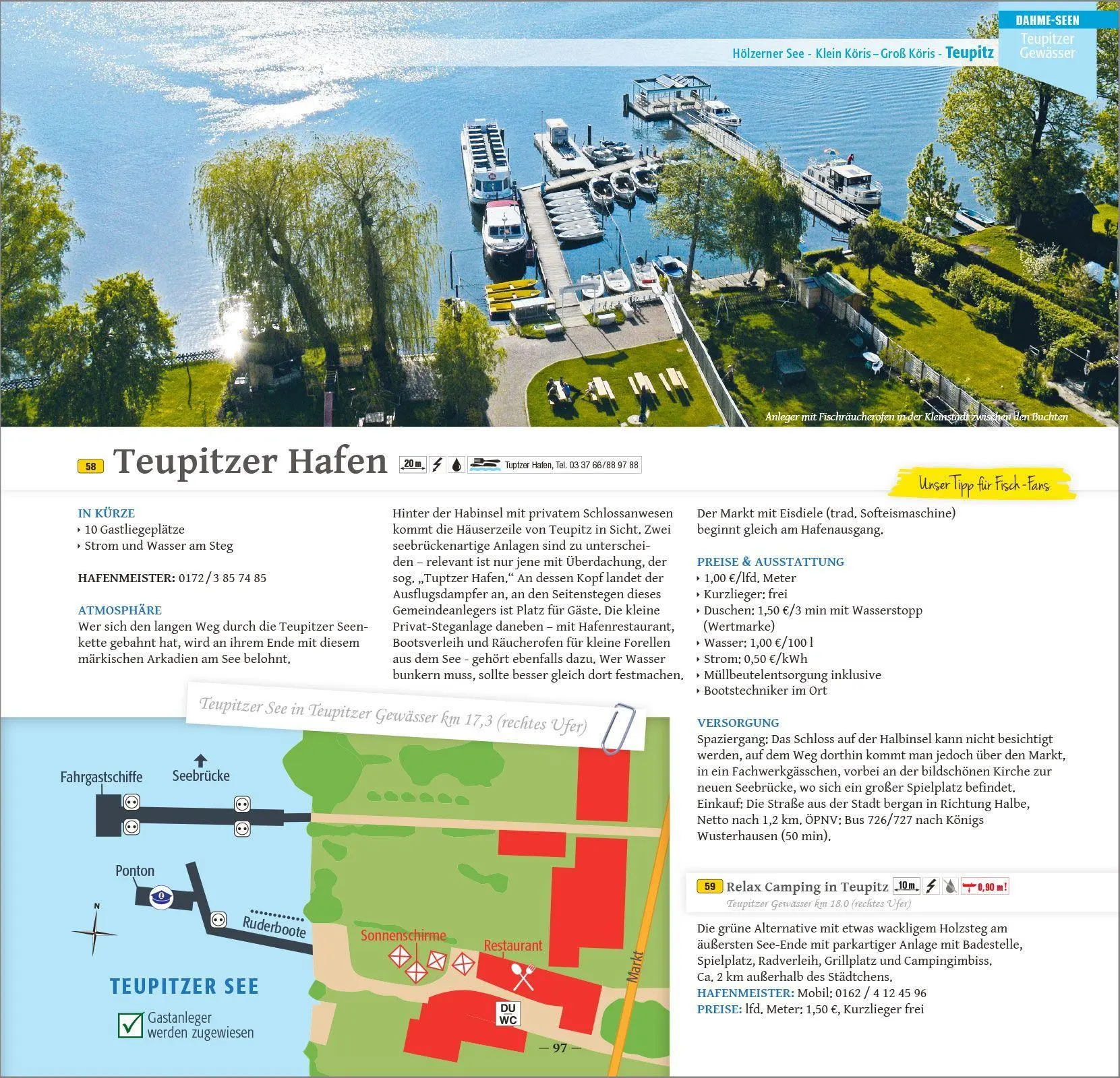 Bild: 9783946148289 | Hafenführer für Hausboote: Berlin &amp; Brandenburg | Tremmel (u. a.)