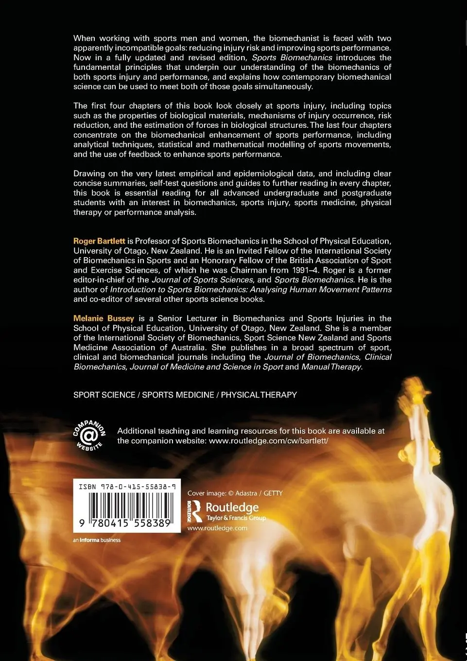 Rückseite: 9780415558389 | Sports Biomechanics | Roger Bartlett (u. a.) | Taschenbuch | Englisch