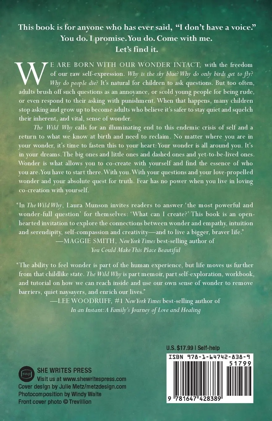 Rückseite: 9781647428389 | Wild Why | Stories and Teachings to Uncover Your Wonder | Laura Munson