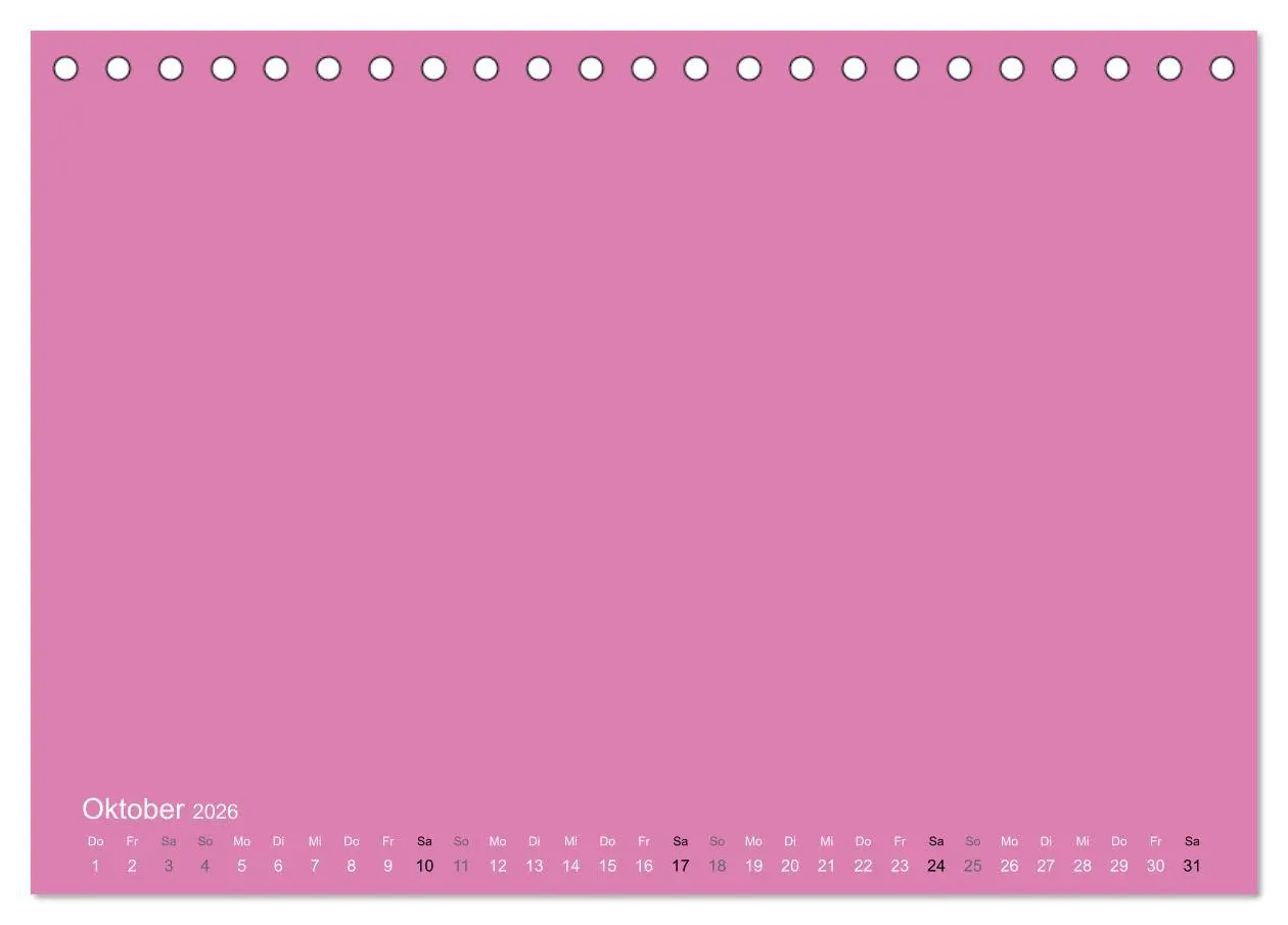 Bild: 9783516168389 | Bastelkalender - Pink (Tischkalender 2026 DIN A5 quer), CALVENDO...