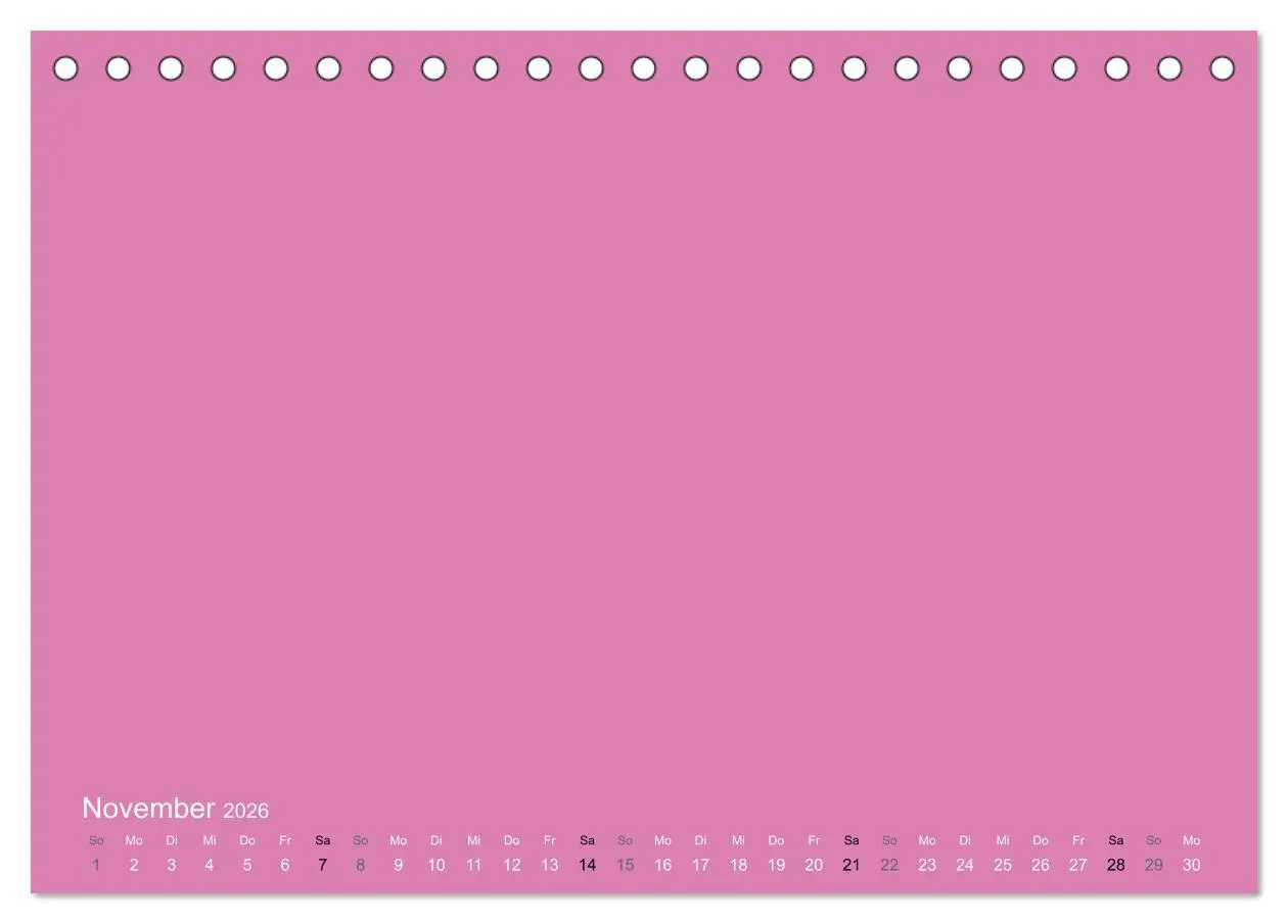 Bild: 9783516168389 | Bastelkalender - Pink (Tischkalender 2026 DIN A5 quer), CALVENDO...