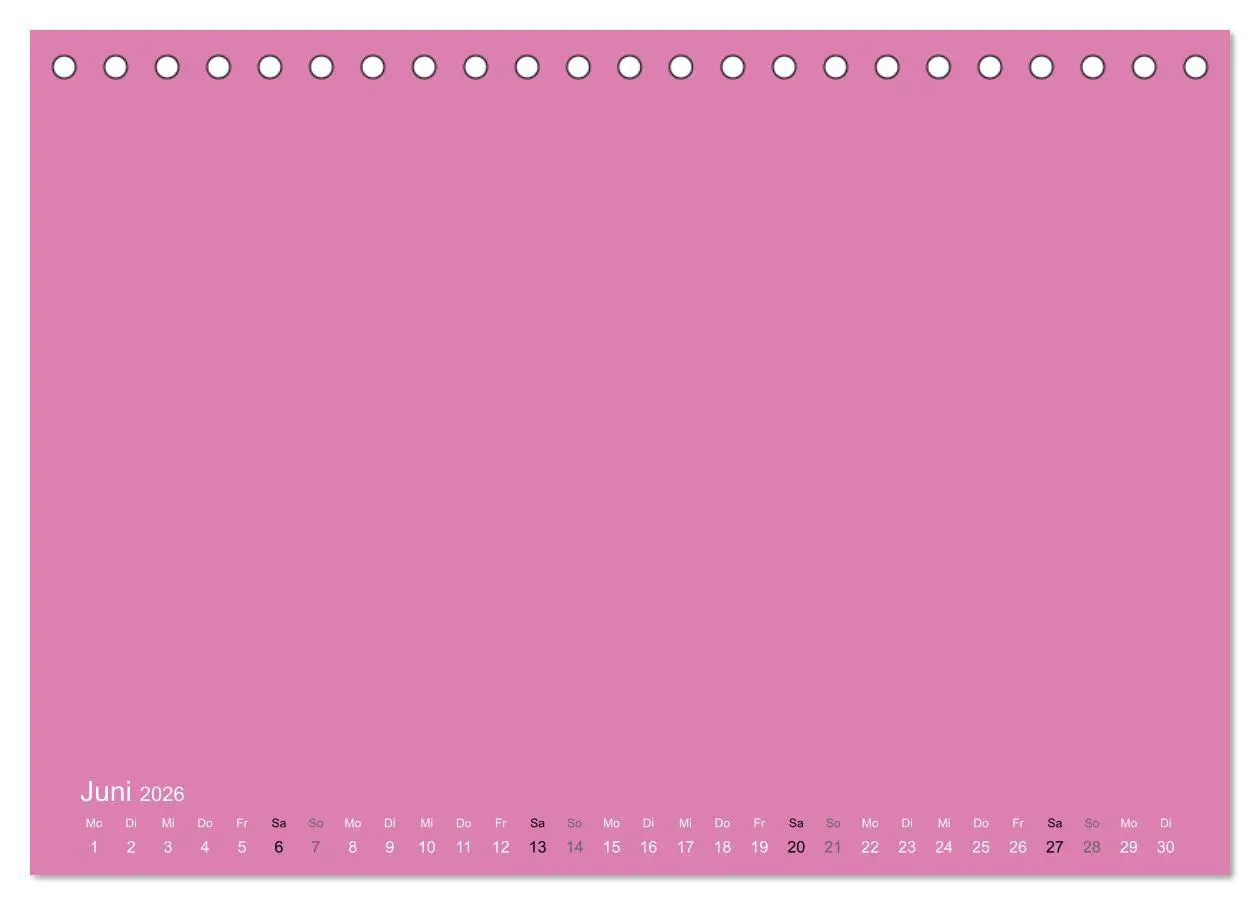 Bild: 9783516168389 | Bastelkalender - Pink (Tischkalender 2026 DIN A5 quer), CALVENDO...