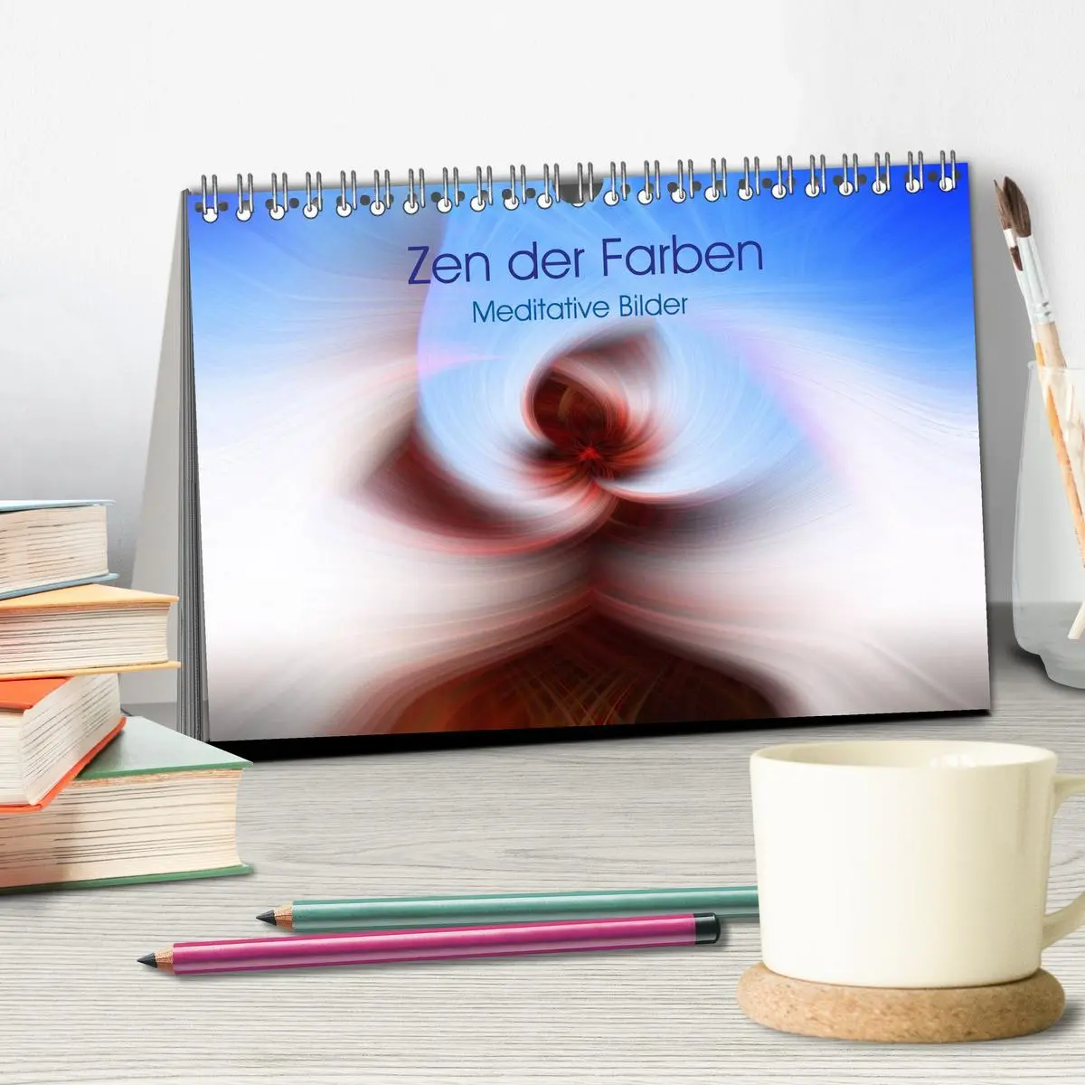 Bild: 9783516238389 | Zen der Farben - Meditative Bilder (Tischkalender 2026 DIN A5...