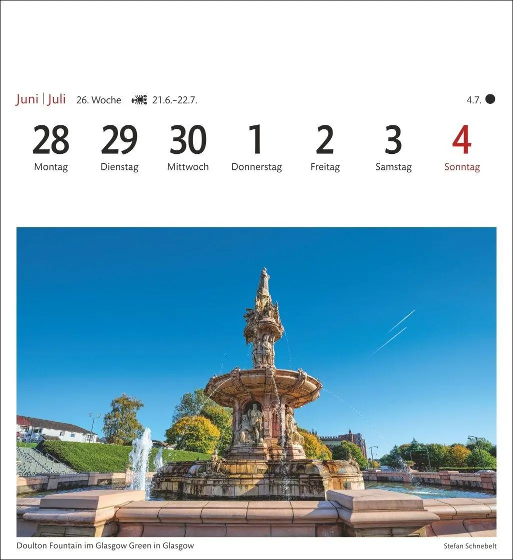 Bild: 9783840038389 | Schottland Sehnsuchtskalender 2027 - Wochenkalender mit 53 Postkarten