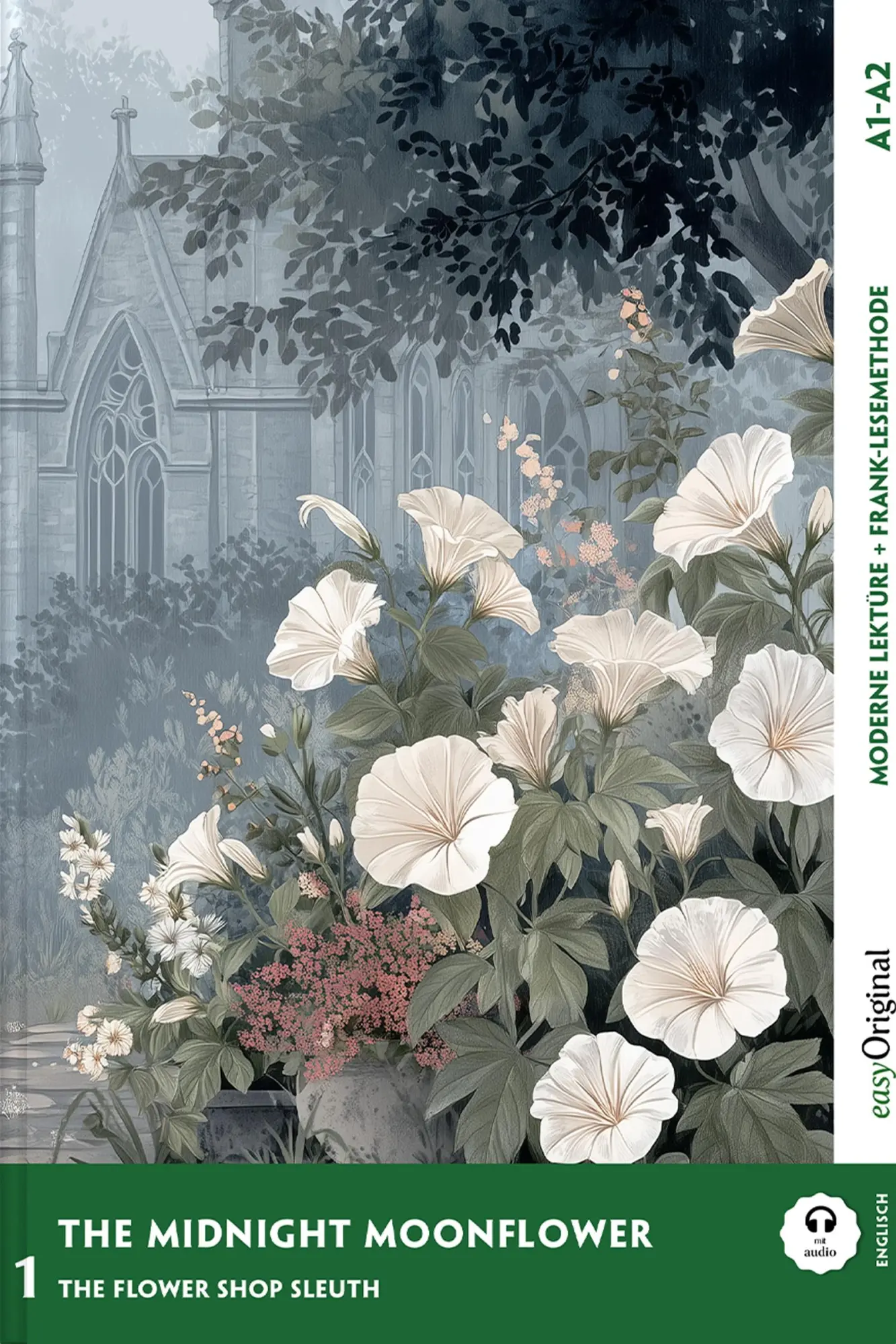Cover: 9783991688389 | The Midnight Moonflower - Englische Krimi-Lektüre A1-A2 (+...