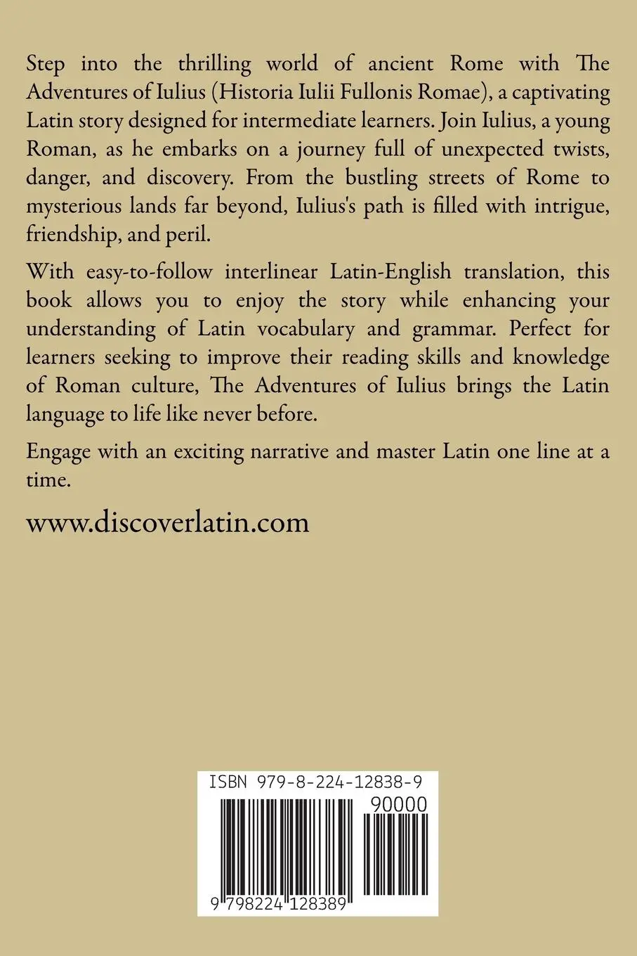 Rückseite: 9798224128389 | Lingua Latina B1 The Adventures of Iulius Latin - English...