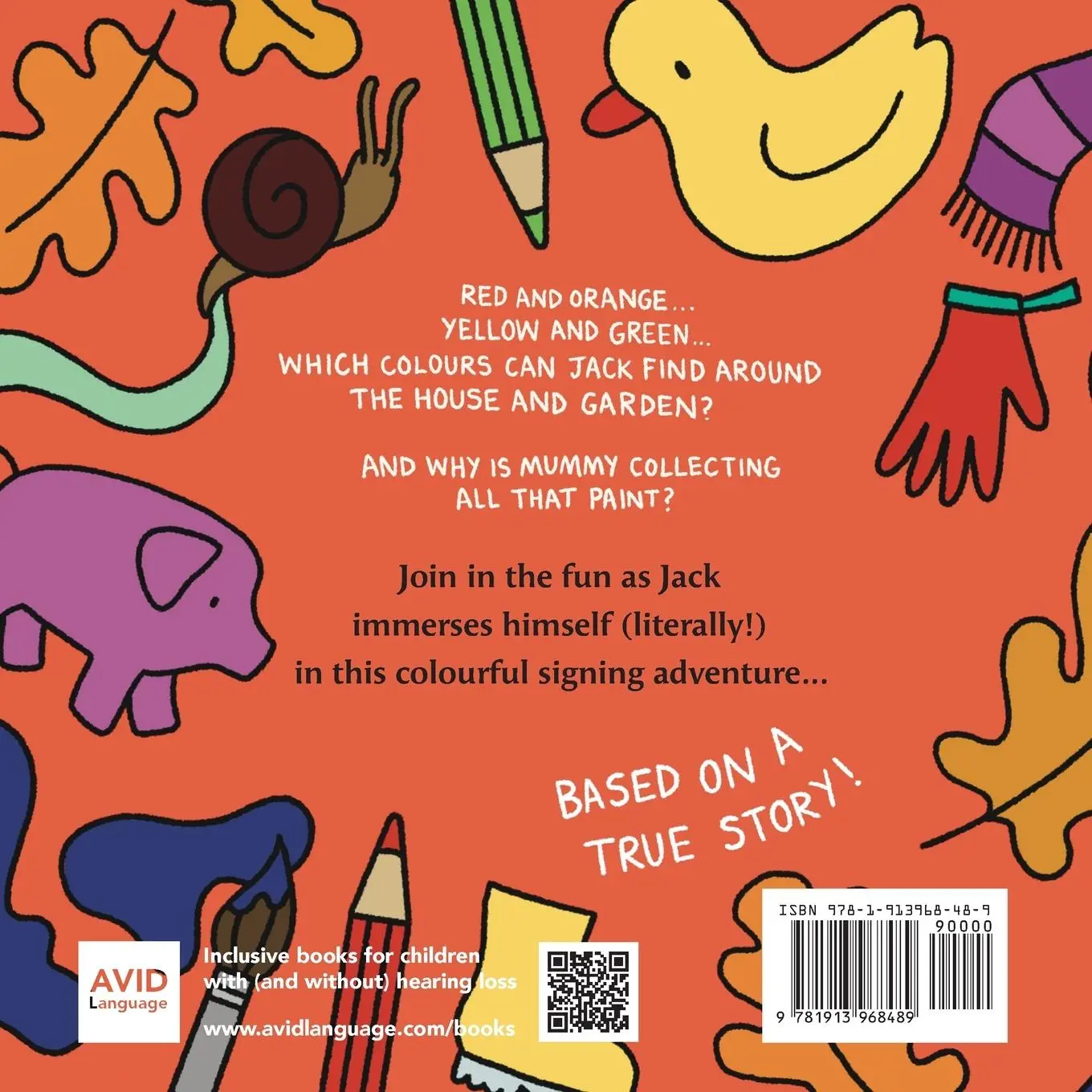 Rückseite: 9781913968489 | Jack Signs COLOURS! | Karen Hardwicke | Taschenbuch | Englisch | 2024