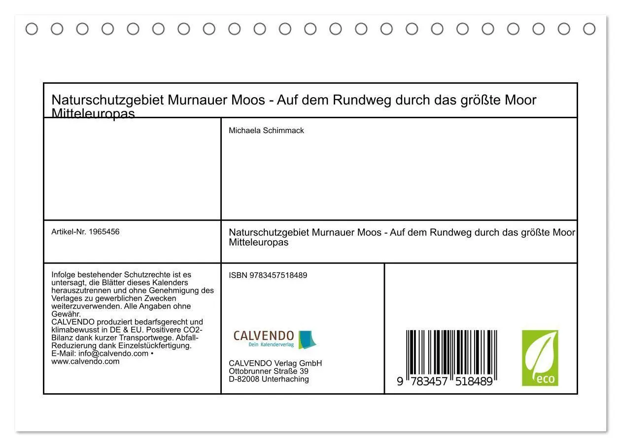 Bild: 9783457518489 | Naturschutzgebiet Murnauer Moos - Auf dem Rundweg durch das größte...