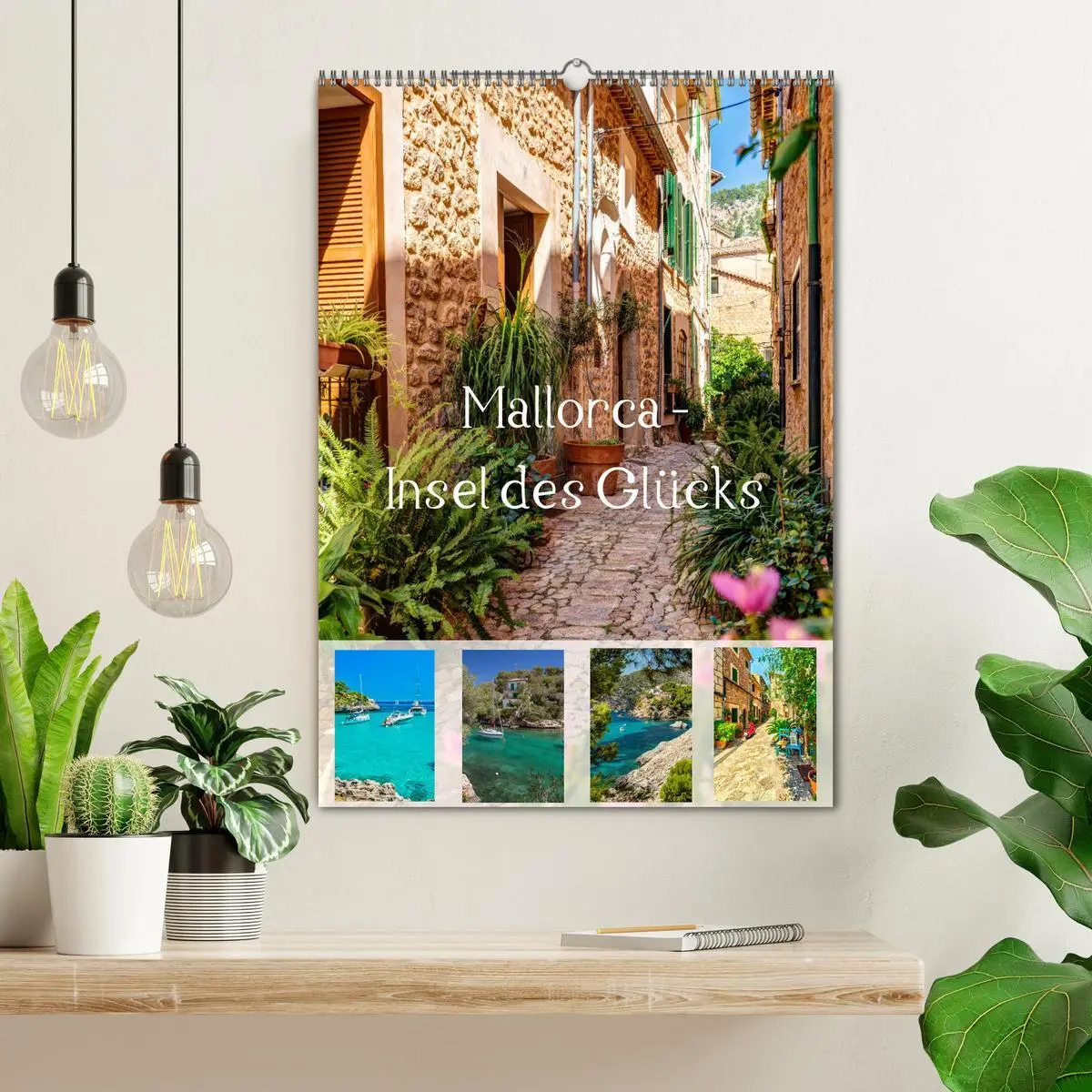Bild: 9783516398489 | Mallorca - Insel des Glücks (Wandkalender 2026 DIN A2 hoch),...