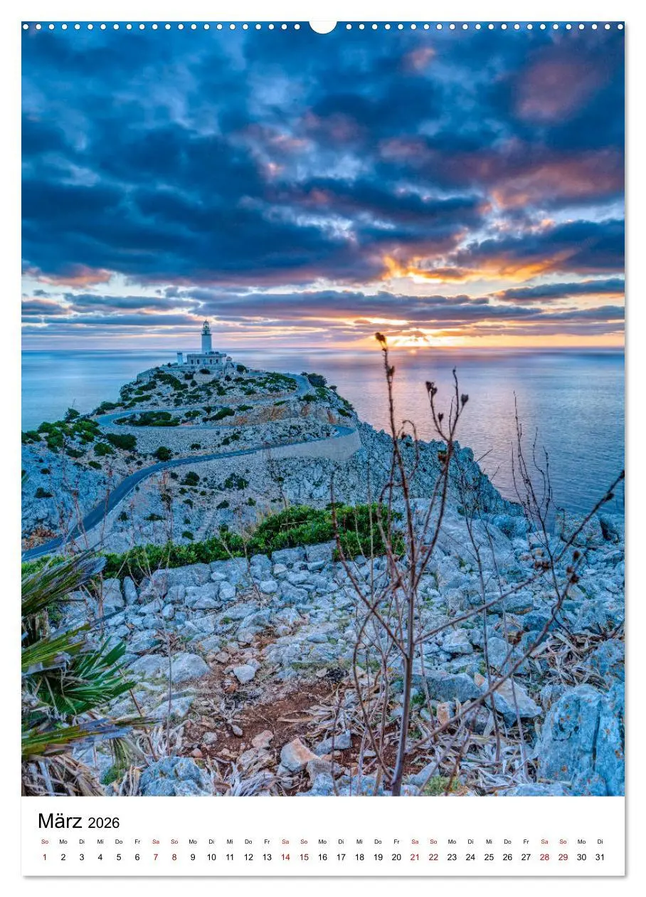Bild: 9783516398489 | Mallorca - Insel des Glücks (Wandkalender 2026 DIN A2 hoch),...