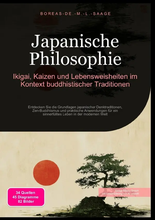 Cover: 9783819718489 | Japanische Philosophie: Ikigai, Kaizen und Lebensweisheiten im...
